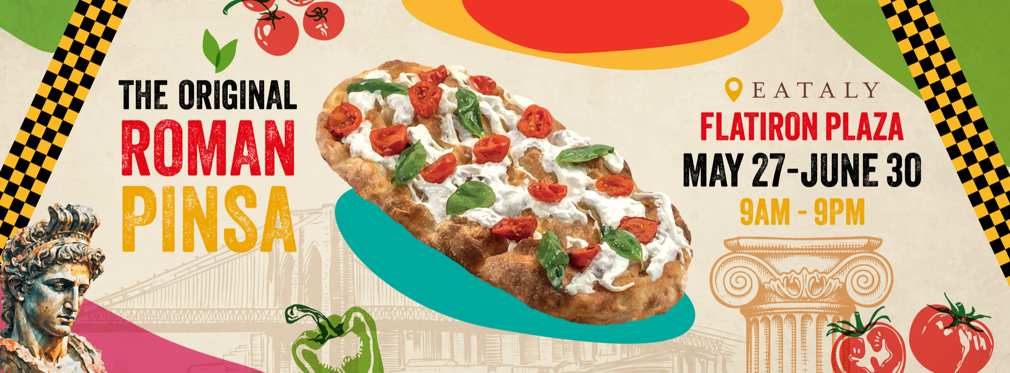 The Original Pinsa Romana by Di Marco — National Pinsa Day, May 28.